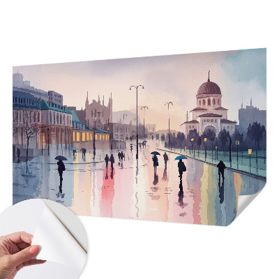 Fototapeta samoprzylepna z nadrukiem z motywem 