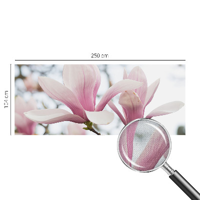 Fototapeta samoprzylepna do sypialni z motywem kwitnących magnolii