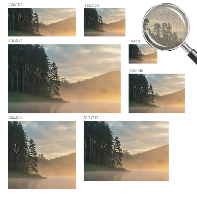 Tapeta fotograficzna samoprzylepna z motywem mglistego poranka