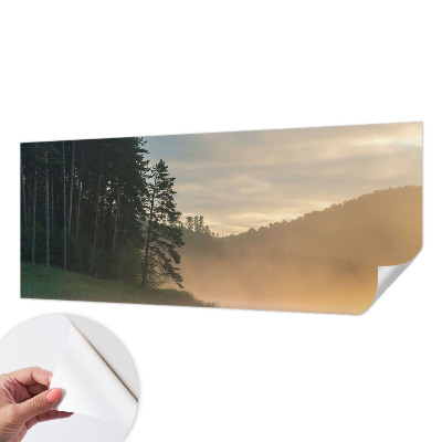 Tapeta fotograficzna samoprzylepna z motywem mglistego poranka