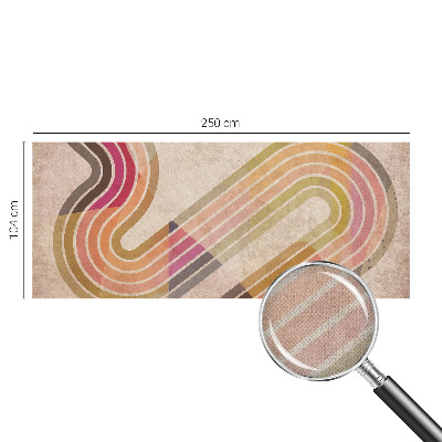 Fototapeta na ścianę z geometrycznym wzorem składającym się z linii