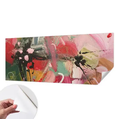 Tapeta fotograficzna z motywem kolorowego chaosu