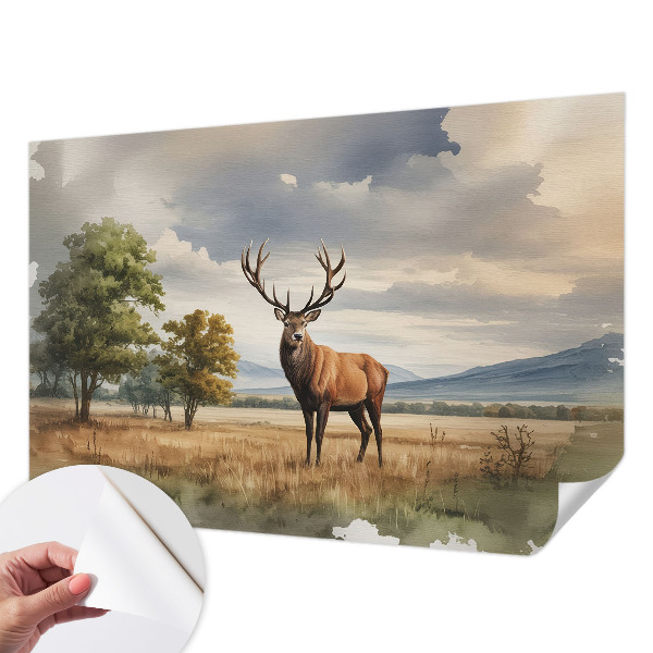 Fototapeta na ścianę z motywem majestatycznego jelenia