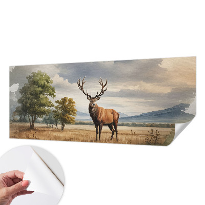 Fototapeta na ścianę z motywem majestatycznego jelenia