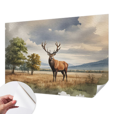 Fototapeta na ścianę z motywem majestatycznego jelenia