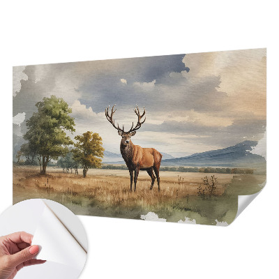 Fototapeta na ścianę z motywem majestatycznego jelenia