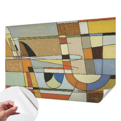 Fototapeta na ścianę z geometrycznym wzorem