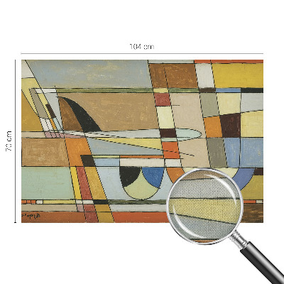 Fototapeta na ścianę z geometrycznym wzorem