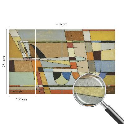 Fototapeta na ścianę z geometrycznym wzorem