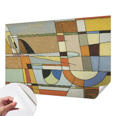Fototapeta na ścianę z geometrycznym wzorem