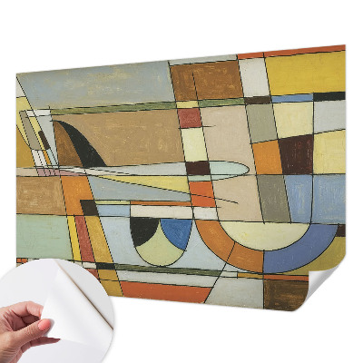 Fototapeta na ścianę z geometrycznym wzorem