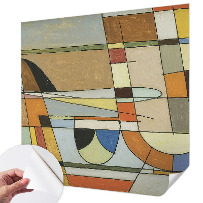 Fototapeta na ścianę z geometrycznym wzorem