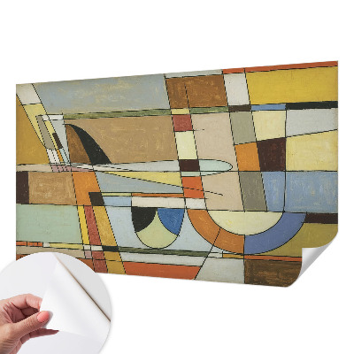 Fototapeta na ścianę z geometrycznym wzorem