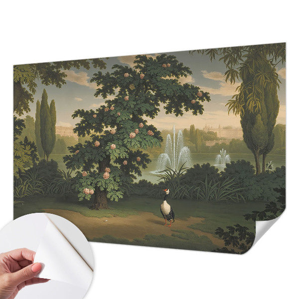Fototapeta na ścianę z motywem naturalnego ogrodu