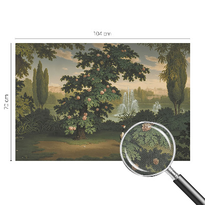 Fototapeta na ścianę z motywem naturalnego ogrodu