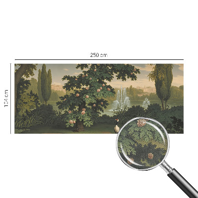 Fototapeta na ścianę z motywem naturalnego ogrodu