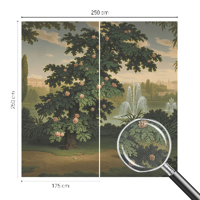 Fototapeta na ścianę z motywem naturalnego ogrodu