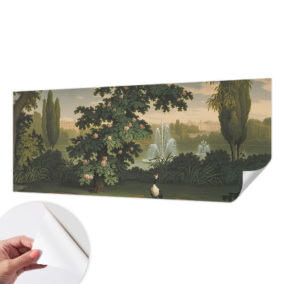 Fototapeta na ścianę z motywem naturalnego ogrodu