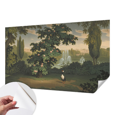 Fototapeta na ścianę z motywem naturalnego ogrodu