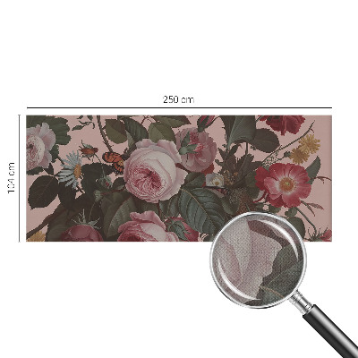 Fototapeta samoprzylepna z nadrukiem z motywem kwiatowym w eleganckim stylu