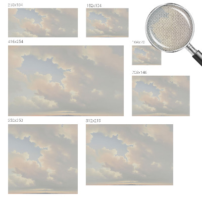 Tapeta fotograficzna samoprzylepna z motywem pastelowego nieba
