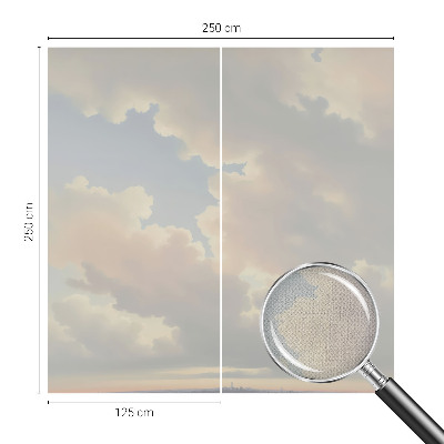 Tapeta fotograficzna samoprzylepna z motywem pastelowego nieba
