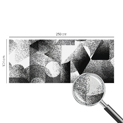 Tapeta fotograficzna z motywem geometrycznych kształtów