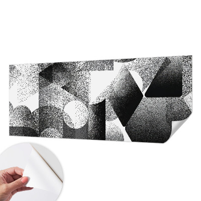 Tapeta fotograficzna z motywem geometrycznych kształtów