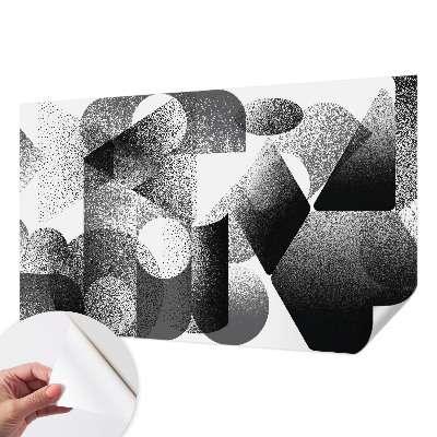 Tapeta fotograficzna z motywem geometrycznych kształtów