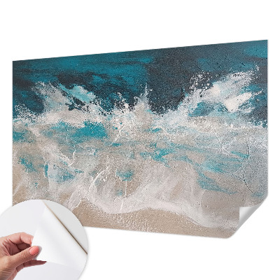 Tapeta fotograficzna samoprzylepna z motywem oceanicznych fal