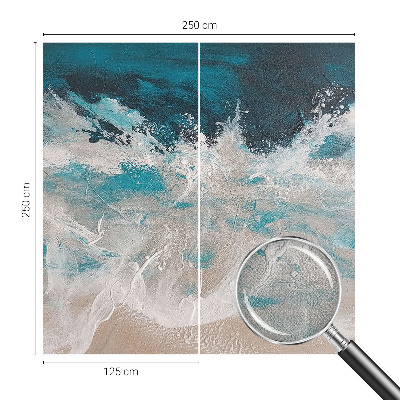 Tapeta fotograficzna samoprzylepna z motywem oceanicznych fal