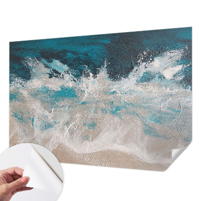 Tapeta fotograficzna samoprzylepna z motywem oceanicznych fal