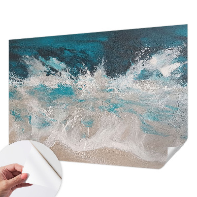 Tapeta fotograficzna samoprzylepna z motywem oceanicznych fal