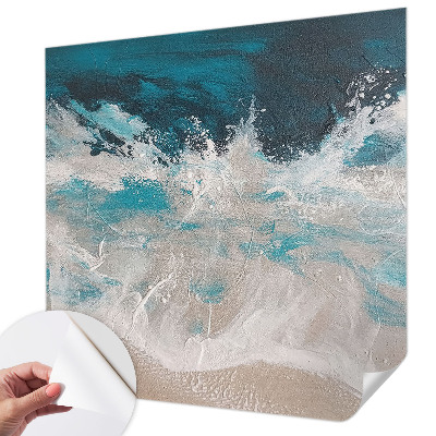 Tapeta fotograficzna samoprzylepna z motywem oceanicznych fal