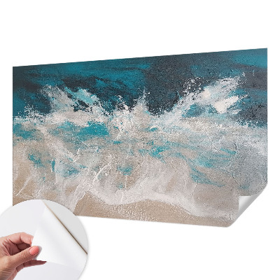 Tapeta fotograficzna samoprzylepna z motywem oceanicznych fal