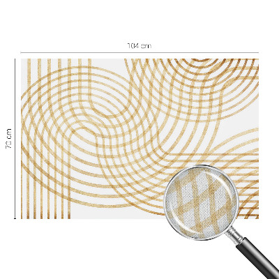 Nowoczesna fototapeta do salonu z geometrycznym splotem