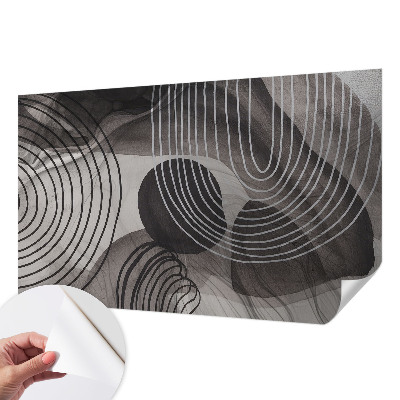 Nowoczesna fototapeta do salonu z motywem „Harmonia form”