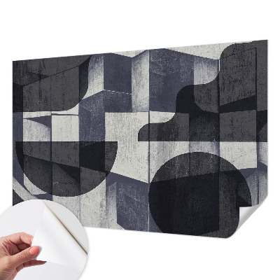 Dekoracyjna fototapeta na ścianę z motywem geometrycznej symetrii