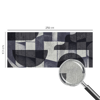 Dekoracyjna fototapeta na ścianę z motywem geometrycznej symetrii