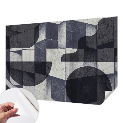 Dekoracyjna fototapeta na ścianę z motywem geometrycznej symetrii