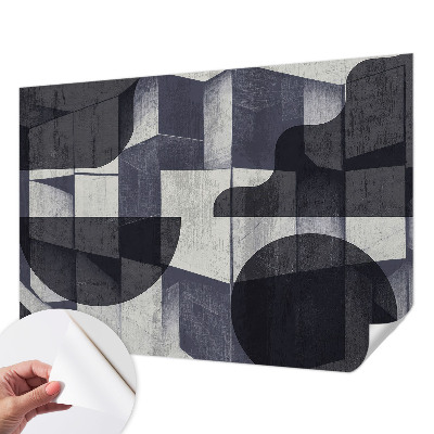 Dekoracyjna fototapeta na ścianę z motywem geometrycznej symetrii