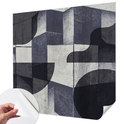 Dekoracyjna fototapeta na ścianę z motywem geometrycznej symetrii
