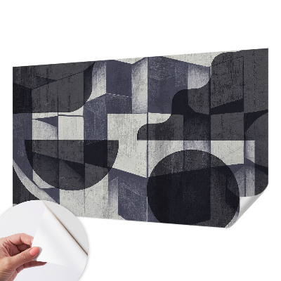 Dekoracyjna fototapeta na ścianę z motywem geometrycznej symetrii