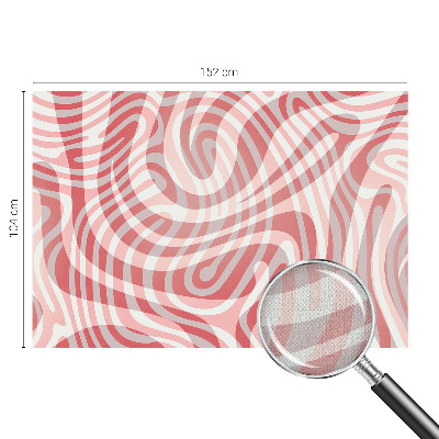 Tapeta fotograficzna samoprzylepna z motywem falistych linii
