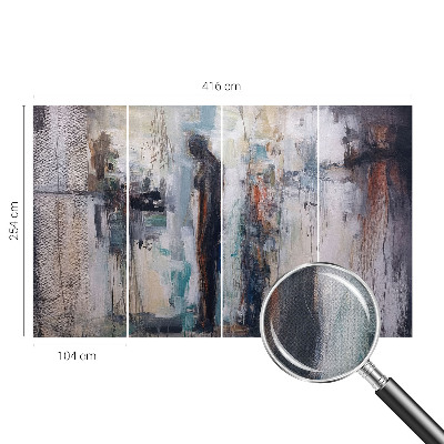 Fototapeta samoprzylepna do sypialni z motywem tajemniczej postaci