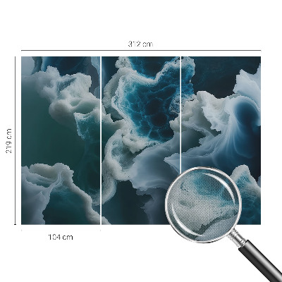 Tapeta fotograficzna samoprzylepna z motywem morskich fal