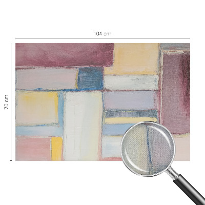 Dekoracyjna fototapeta na ścianę z geometrycznym wzorem