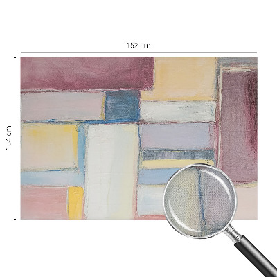 Dekoracyjna fototapeta na ścianę z geometrycznym wzorem