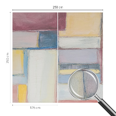 Dekoracyjna fototapeta na ścianę z geometrycznym wzorem