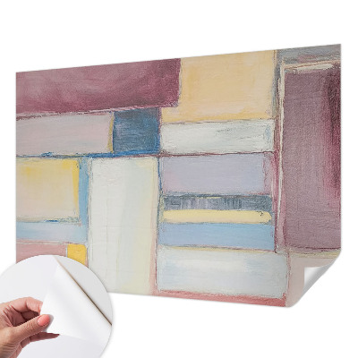 Dekoracyjna fototapeta na ścianę z geometrycznym wzorem